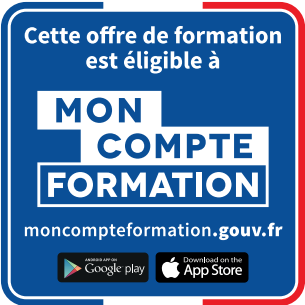 Cette offre de formation est éligible à Mon Compte Formation